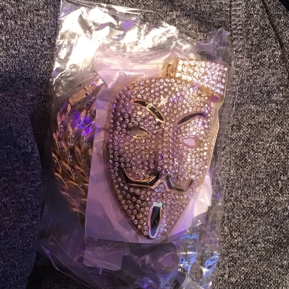 Rhinestone Mask anonymouse  links